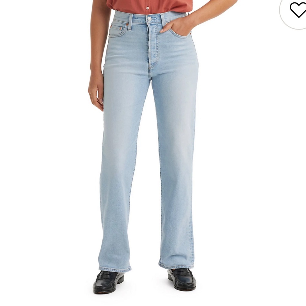 NWT Levi Ribcage Straight Jeans